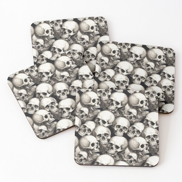 Item preview, Mystic Skull Pattern: Hauntingly Stylish Design designed and sold by Philipe3d.