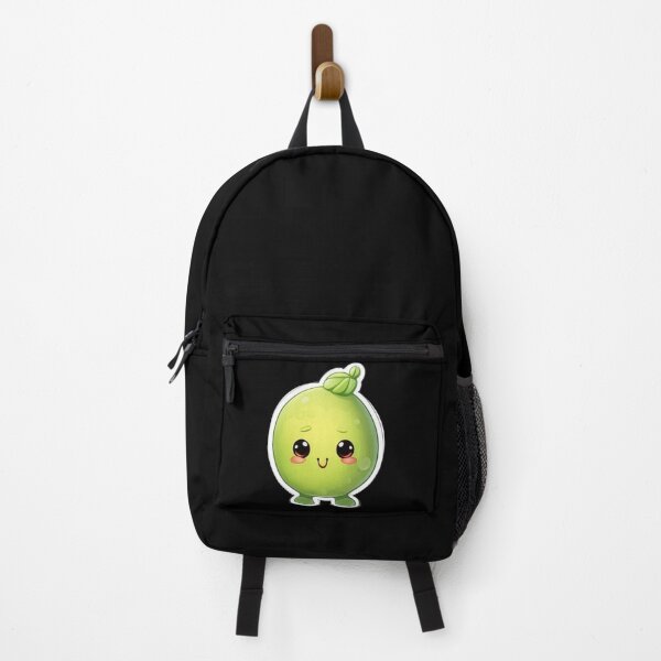 Item preview, Cute Happy Vegetable, Veggie Green Creature, Cartoon Style designed and sold by Cute-Forever.
