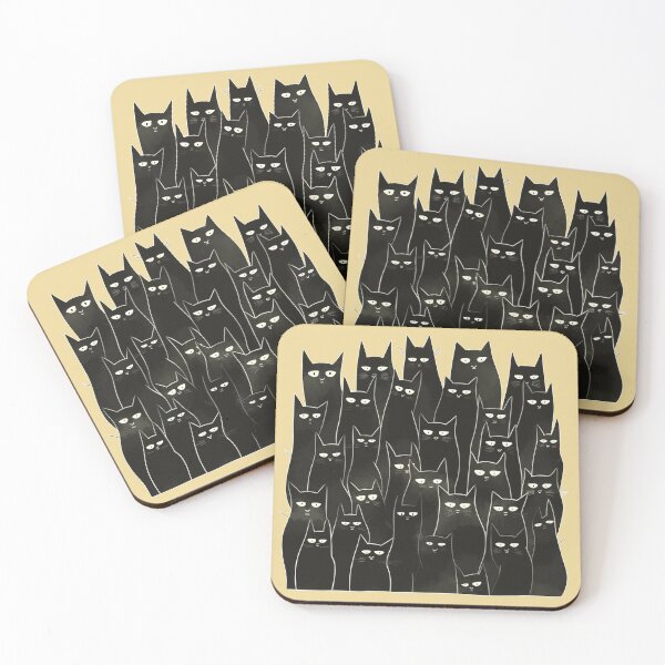 Item preview, Stylized Black Cat Ensemble: Purr-fectly Sleek & Mysterious designed and sold by Philipe3d.