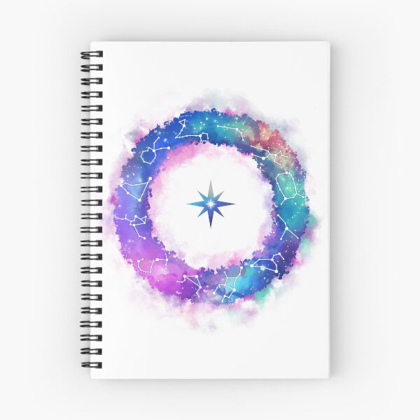 Item preview, Zodiac Wreath | Astrology Aesthetics for the Holidays | Starry Christmas designed and sold by rubydian.