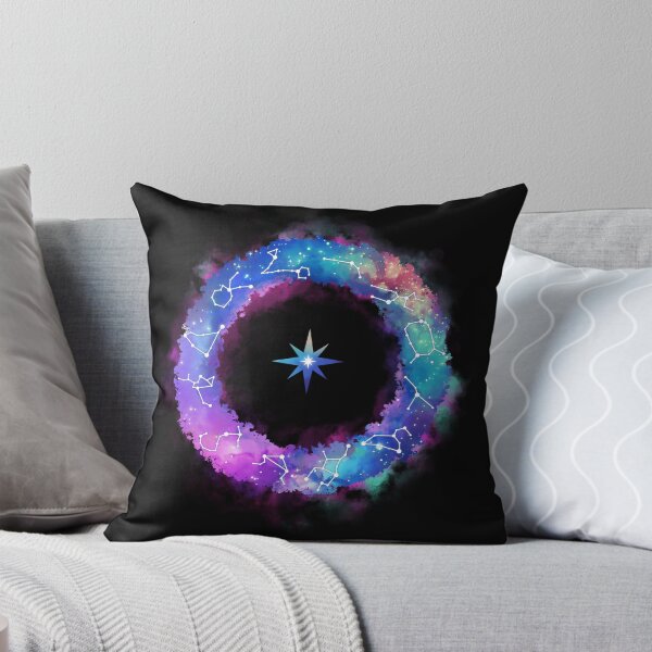 Item preview, Zodiac Wreath | Astrology Aesthetics for the Holidays | Starry Christmas designed and sold by rubydian.
