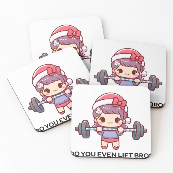 Item preview, Christmas holidays Cute Firl Lifting Barbell designed and sold by ArsiStrenght.