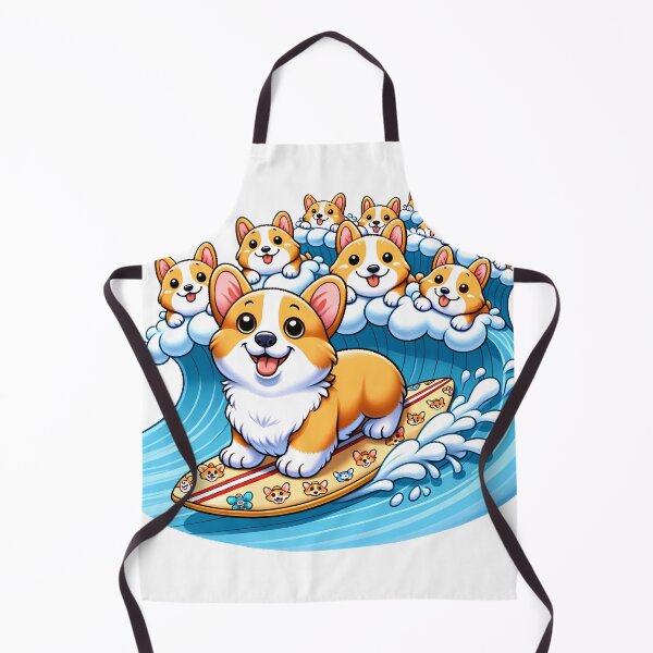 Item preview, Surf Corgi Tsunami designed and sold by arwhite19.