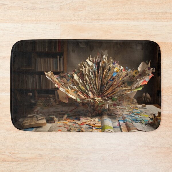 Item preview, Unique Artwork Artist Folded Paper Sculptures Provocative Oil Painting A584-05 designed and sold by MPCFICTION.