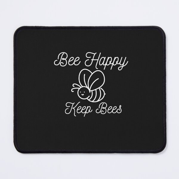 Item preview, bee happy keep bees designed and sold by vaggleTown.