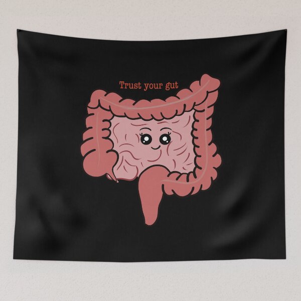 Item preview, Trust your gut gastroenterologist doctor black designed and sold by Mermaidssparkle.