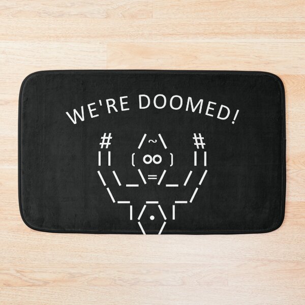 Item preview, We Are Doomed designed and sold by PrairieGrouse.