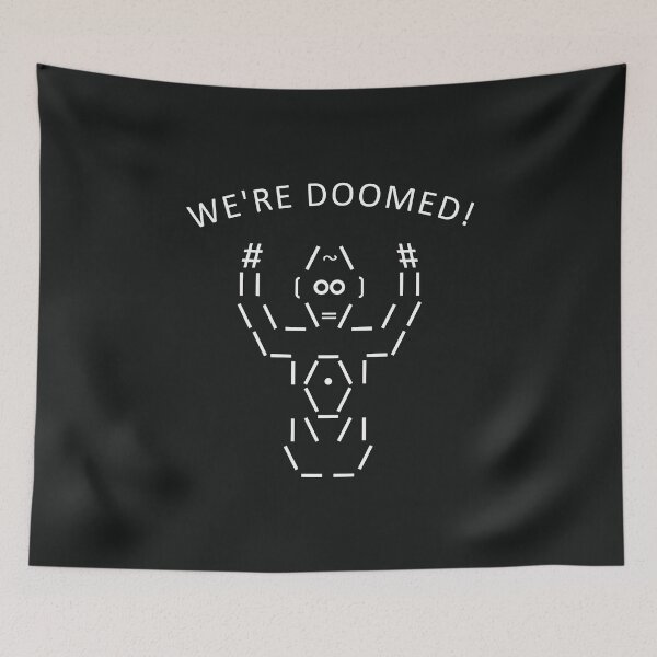 Item preview, We Are Doomed designed and sold by PrairieGrouse.