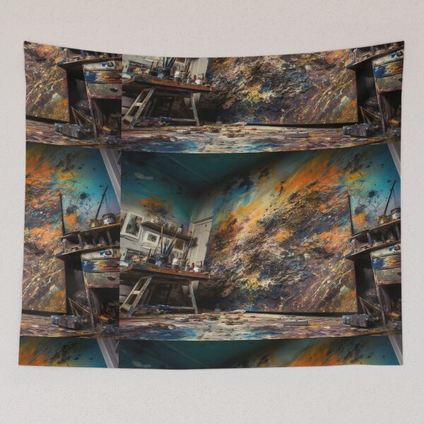 Item preview, Unique Artwork Artist Folded Paper Sculptures Provocative Oil Painting A584-06 designed and sold by MPCFICTION.