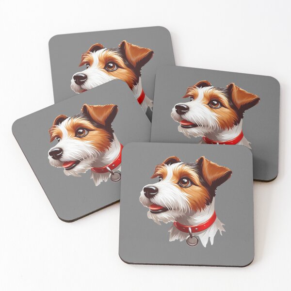 Item preview, Fox Terrier Dog designed and sold by Myra365Art.