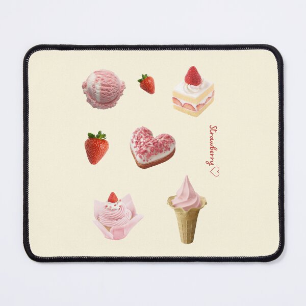 Item preview, Strawberry Sweet Sticker Set designed and sold by pinkjellydragon.