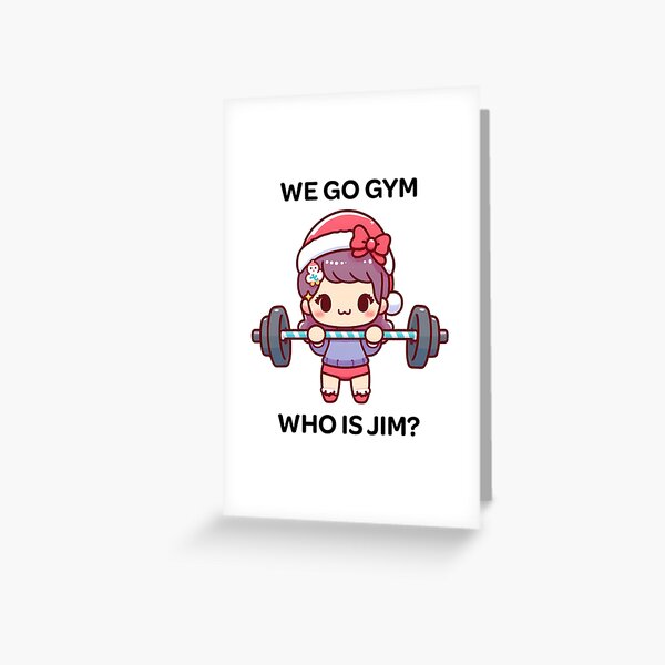 Weightlifting Santa Cards and Gift Wrap – Powerful Ideas Press