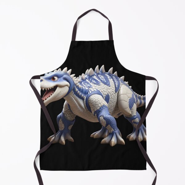 Item preview, A 3D porcelain sculpture of a dinosaur designed and sold by AI-Only Creations.