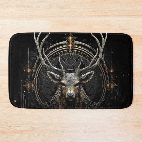 Item preview, Nordic Stag wreath designed and sold by BloodRubyz.