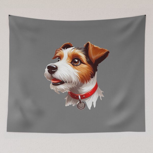 Item preview, Fox Terrier Dog designed and sold by Myra365Art.