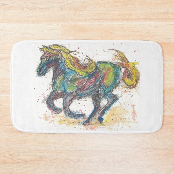 Item preview, Running Wild horse modern art designed and sold by CrittersByLola.
