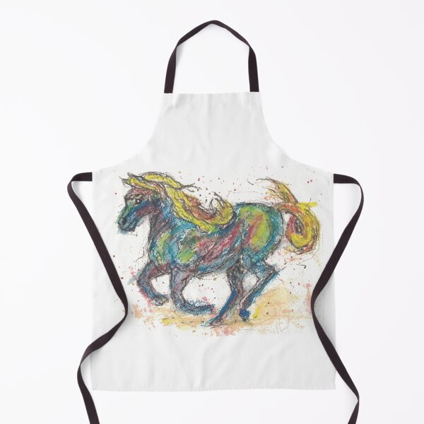 Item preview, Running Wild horse modern art designed and sold by CrittersByLola.