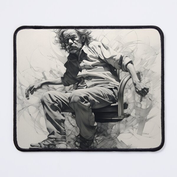 Item preview, Elder's Mirth: Whimsical Chair Antics designed and sold by inkArtistryfine.