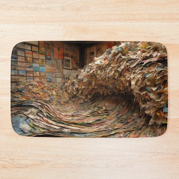Item preview, Unique Artwork Artist Folded Paper Sculptures Provocative Oil Painting A584-08 designed and sold by MPCFICTION.