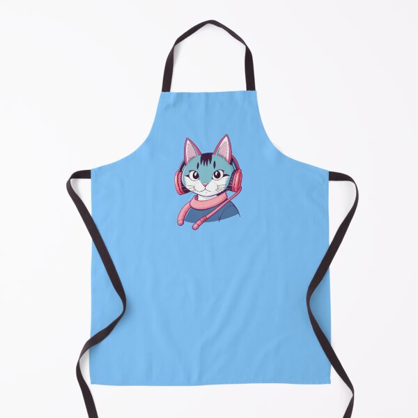 Item preview, My cat with headphone drawing designed and sold by Blondiabshop.