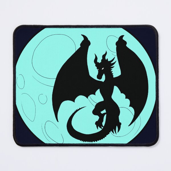 Item preview, Dragon on Moon Light Blue designed and sold by Fanmanga96.