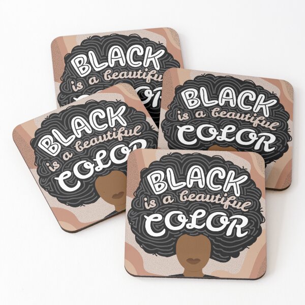 Item preview, Black Is Beautiful Art Design designed and sold by LovingYou-Co.