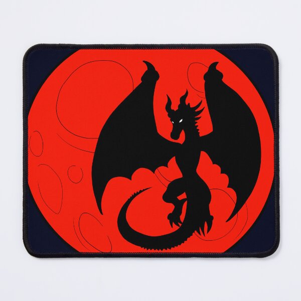 Item preview, Dragon on Moon Red designed and sold by Fanmanga96.