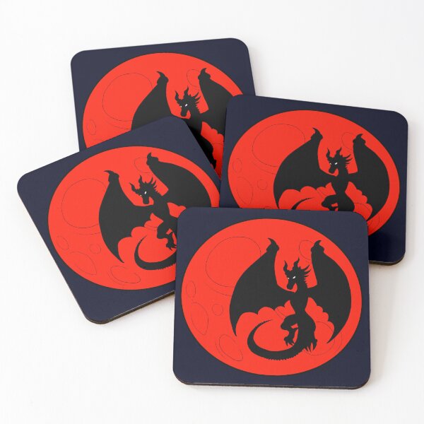 Item preview, Dragon on Moon Red designed and sold by Fanmanga96.