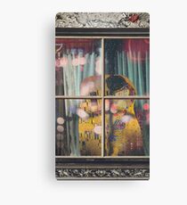 Kiss me today Canvas Print