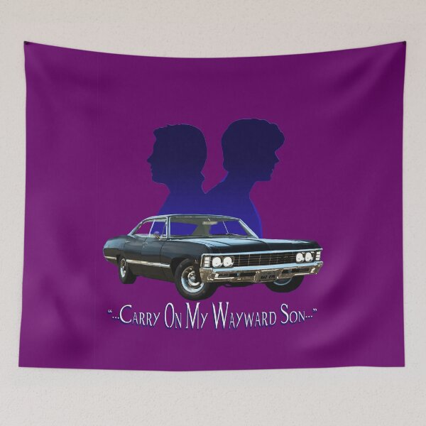 Item preview, Supernatural Impala Wayward Son designed and sold by KLloydPhotos.