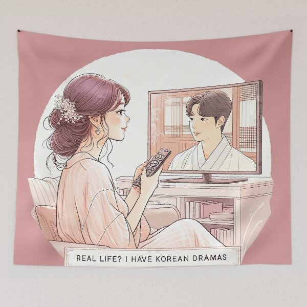 Item preview, Korean Drama on TV designed and sold by Juliascutecornr.