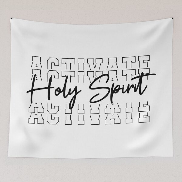 Item preview, Holy Spirit Activate - Faith-Inspired Motivation designed and sold by EsteticaVerus.