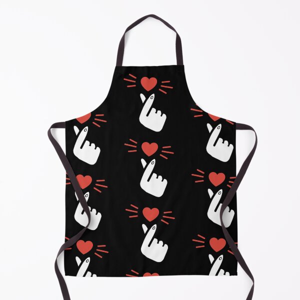 Item preview, Finger Heart Kpop Songalag Hateu White Hand designed and sold by SubtleSplit.