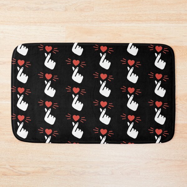 Item preview, Finger Heart Kpop Songalag Hateu White Hand designed and sold by SubtleSplit.