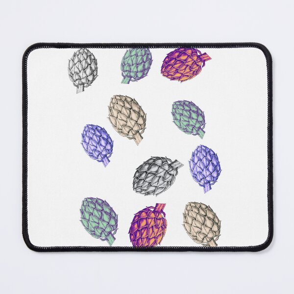 Item preview, colourful artichoke heads pattern designed and sold by TheRightHonMP.