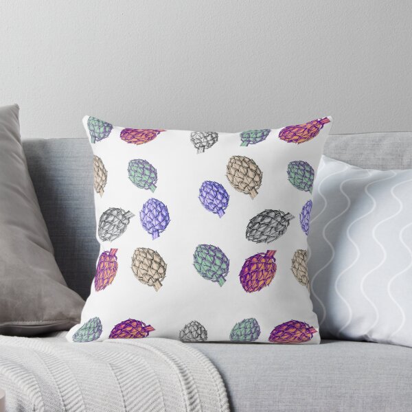 Item preview, colourful artichoke heads pattern designed and sold by TheRightHonMP.