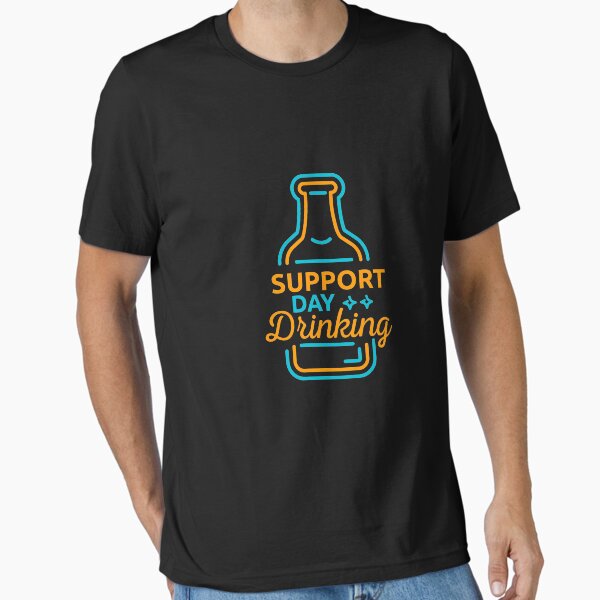 Item preview, Support Day Drinking | drinking games shirt | beer lover gift | craft beer shirts | beer gifts men | beer gifts for dad | beer clothing | funny beer gift | beer pong designed and sold by Kreature Look.