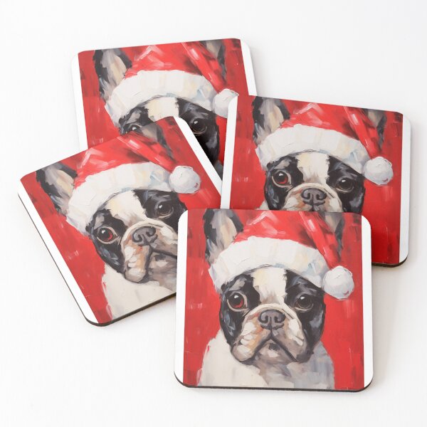 Item preview,  French Bulldog Christmas Art Portrait designed and sold by Shhebas Dali.