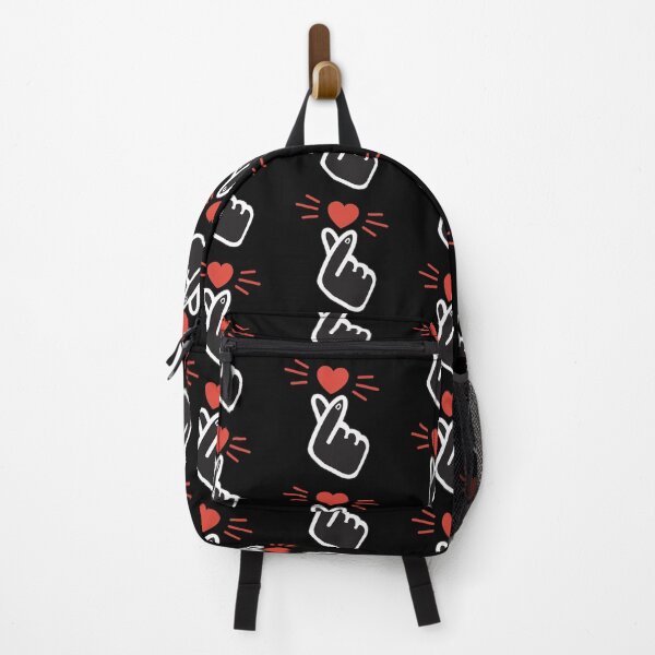 Item preview, Finger Heart Kpop Songalag Hateu Black Hand designed and sold by SubtleSplit.