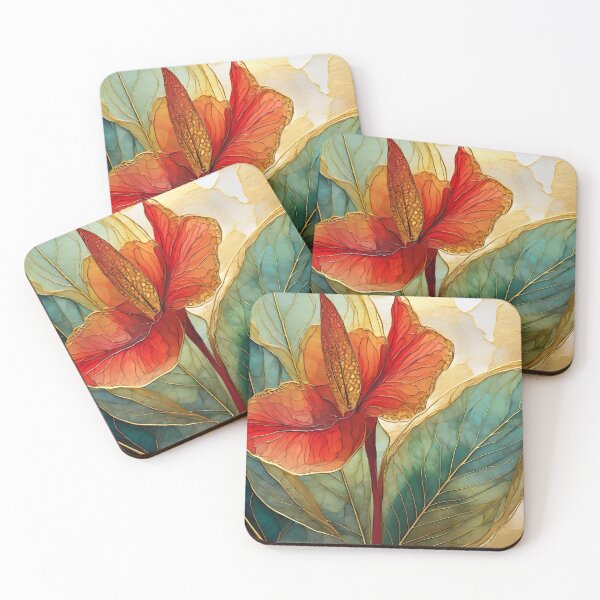 Item preview, Red Canna designed and sold by Susan Rydberg.