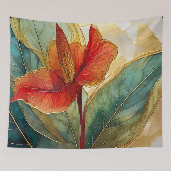 Item preview, Red Canna designed and sold by Susan Rydberg.