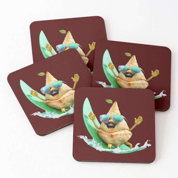 Item preview, Wave Riding Samosa designed and sold by DumbPet.