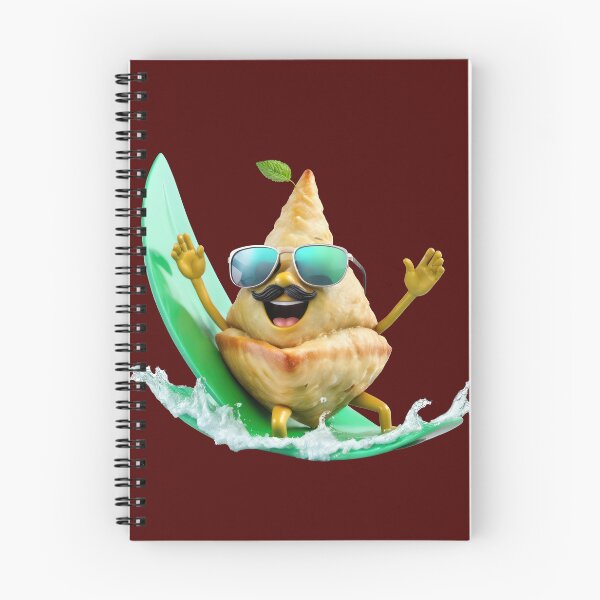 Item preview, Wave Riding Samosa designed and sold by DumbPet.