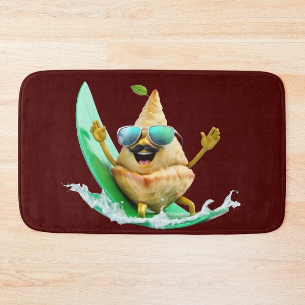 Item preview, Wave Riding Samosa designed and sold by DumbPet.