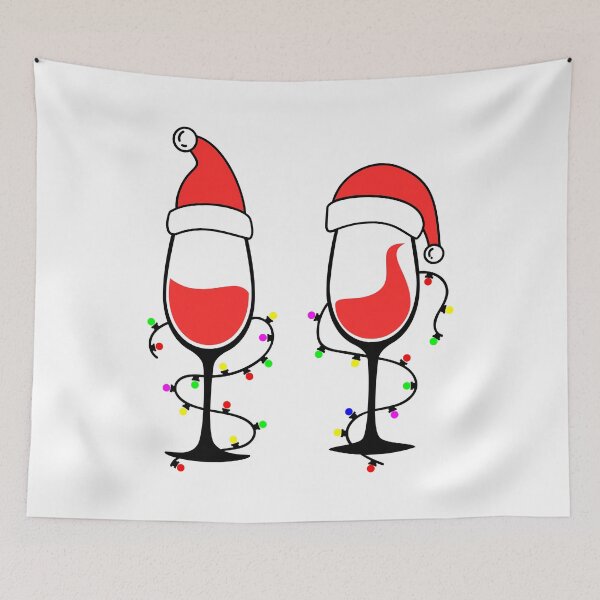Item preview, Christmas Wine - Festive Cheers designed and sold by EsteticaVerus.