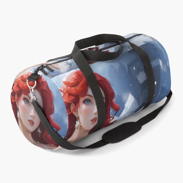 Item preview, Beautiful lady in the holiday season with Red hair designed and sold by PCGDrawing.