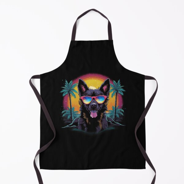 Item preview, Retro Wave Cattledog Dog Shirt designed and sold by RedDesignSyc.