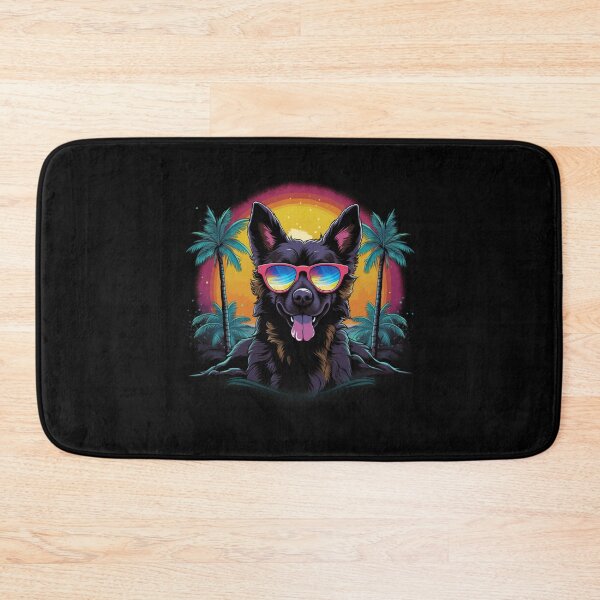 Item preview, Retro Wave Cattledog Dog Shirt designed and sold by RedDesignSyc.