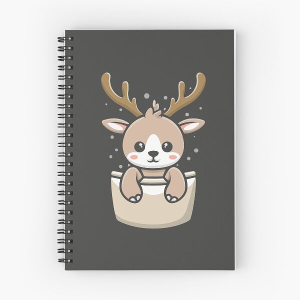 Item preview, Cute baby reindeer in a pocket designed and sold by this-is-mona.