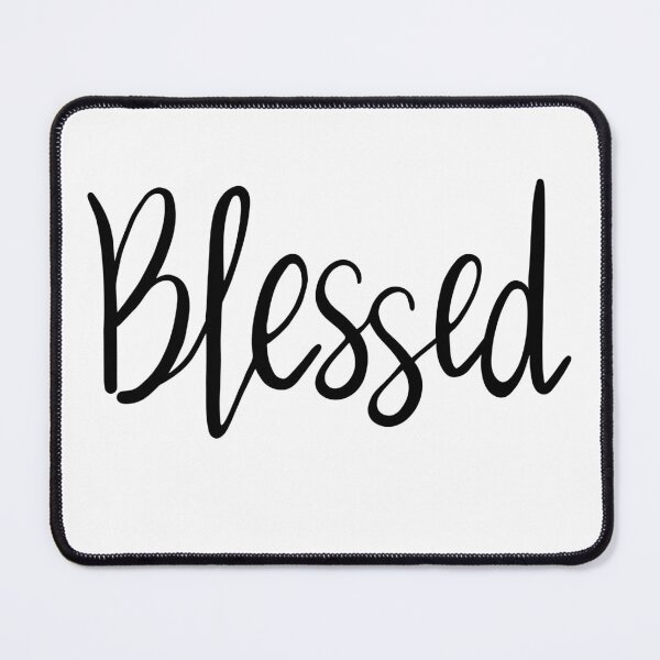 Item preview, Blessed Bouncy Handwriting designed and sold by HeidiMyersArt.